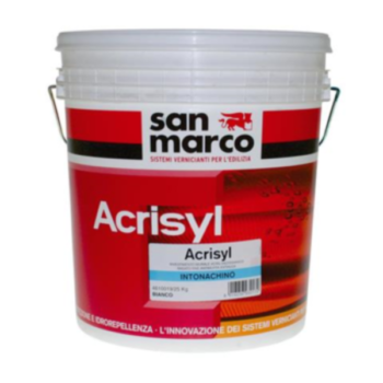 ACRISYL INTONACHINO – Tencuială decorativă exterior granulatie 1.2 (acril-siloxanică, antimucegai, antialege, efect compact)